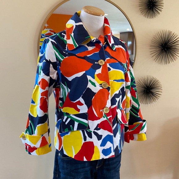 Lauren Ralph Lauren Jackets & Blazers - Ralph Lauren Bright Floral Jacket